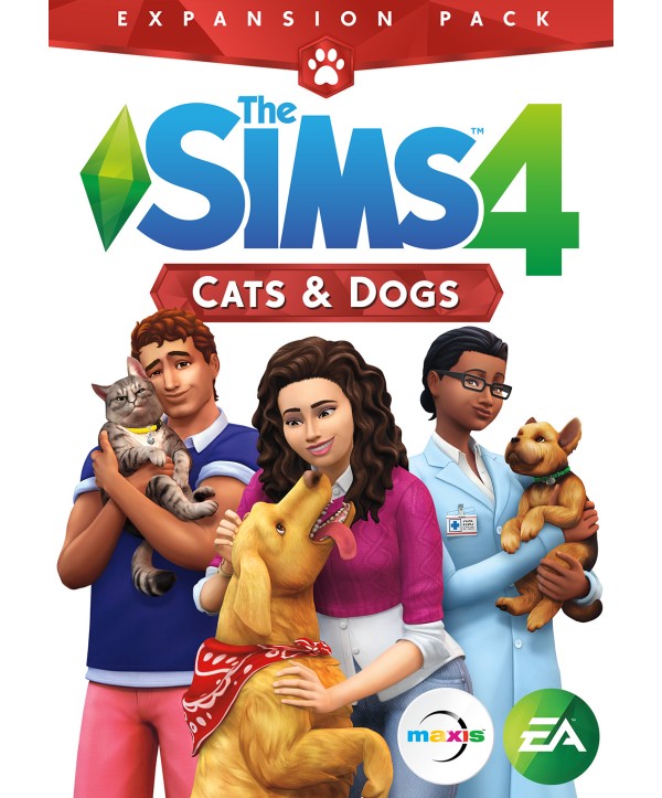 The Sims 4 - Cats & Dogs DLC Origin / EA app Key GLOBAL